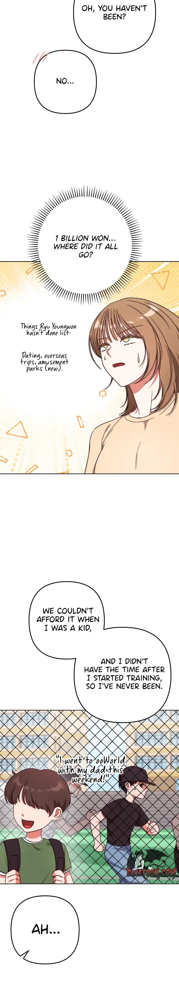 The Star Pitcher's Secret Therapy Chapter 20 page 21 - 