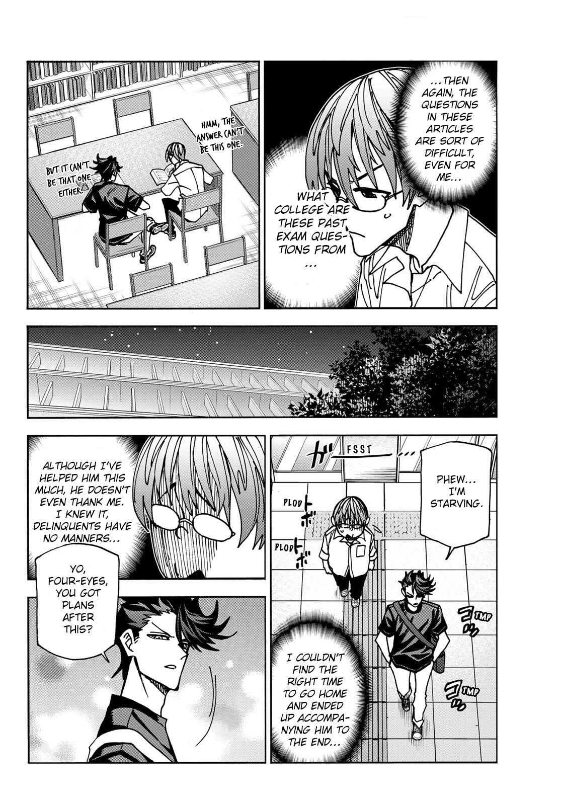 The Story Between a Dumb Prefect and a High School Girl with an Inappropriate Skirt Length Chapter 80 page 12 - 