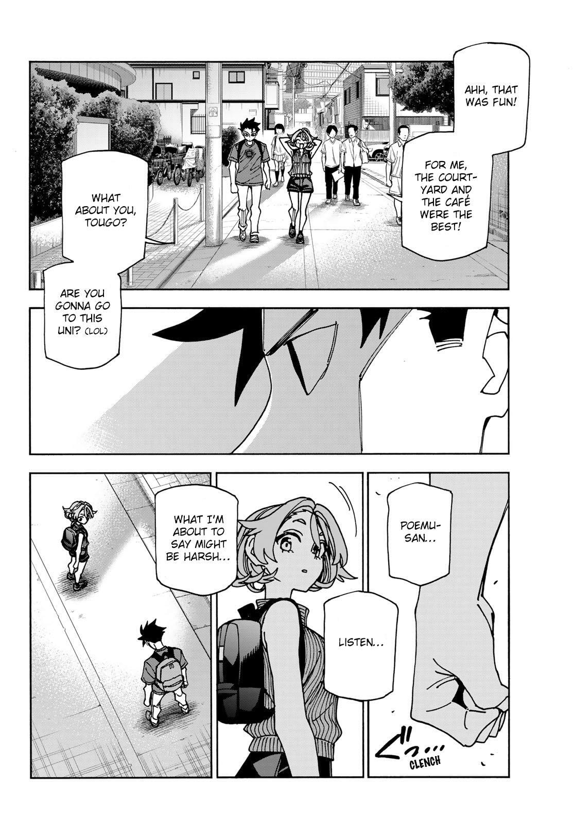 The Story Between a Dumb Prefect and a High School Girl with an Inappropriate Skirt Length Chapter 82 page 12 - 