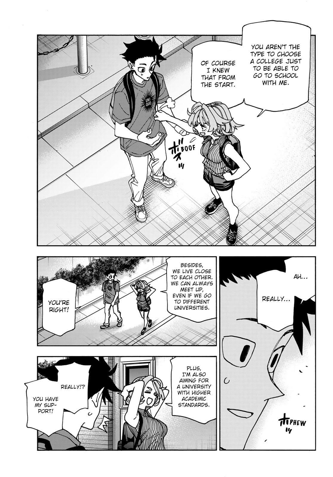 The Story Between a Dumb Prefect and a High School Girl with an Inappropriate Skirt Length Chapter 82 page 15 - 