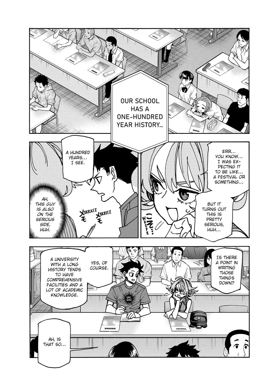 The Story Between a Dumb Prefect and a High School Girl with an Inappropriate Skirt Length Chapter 82 page 3 - 