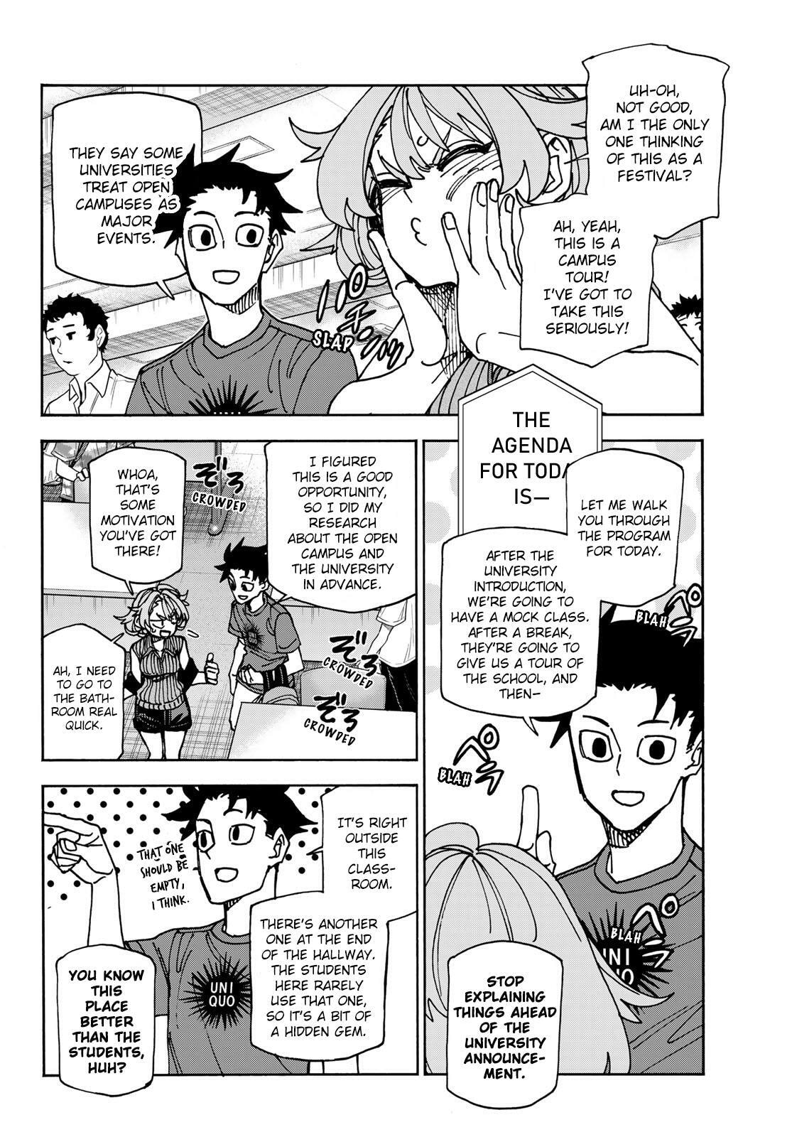 The Story Between a Dumb Prefect and a High School Girl with an Inappropriate Skirt Length Chapter 82 page 4 - 