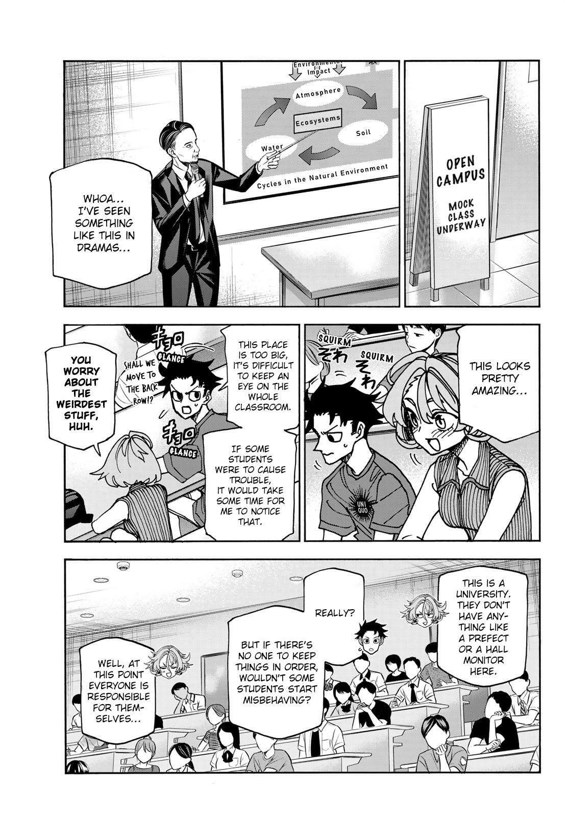 The Story Between a Dumb Prefect and a High School Girl with an Inappropriate Skirt Length Chapter 82 page 5 - 