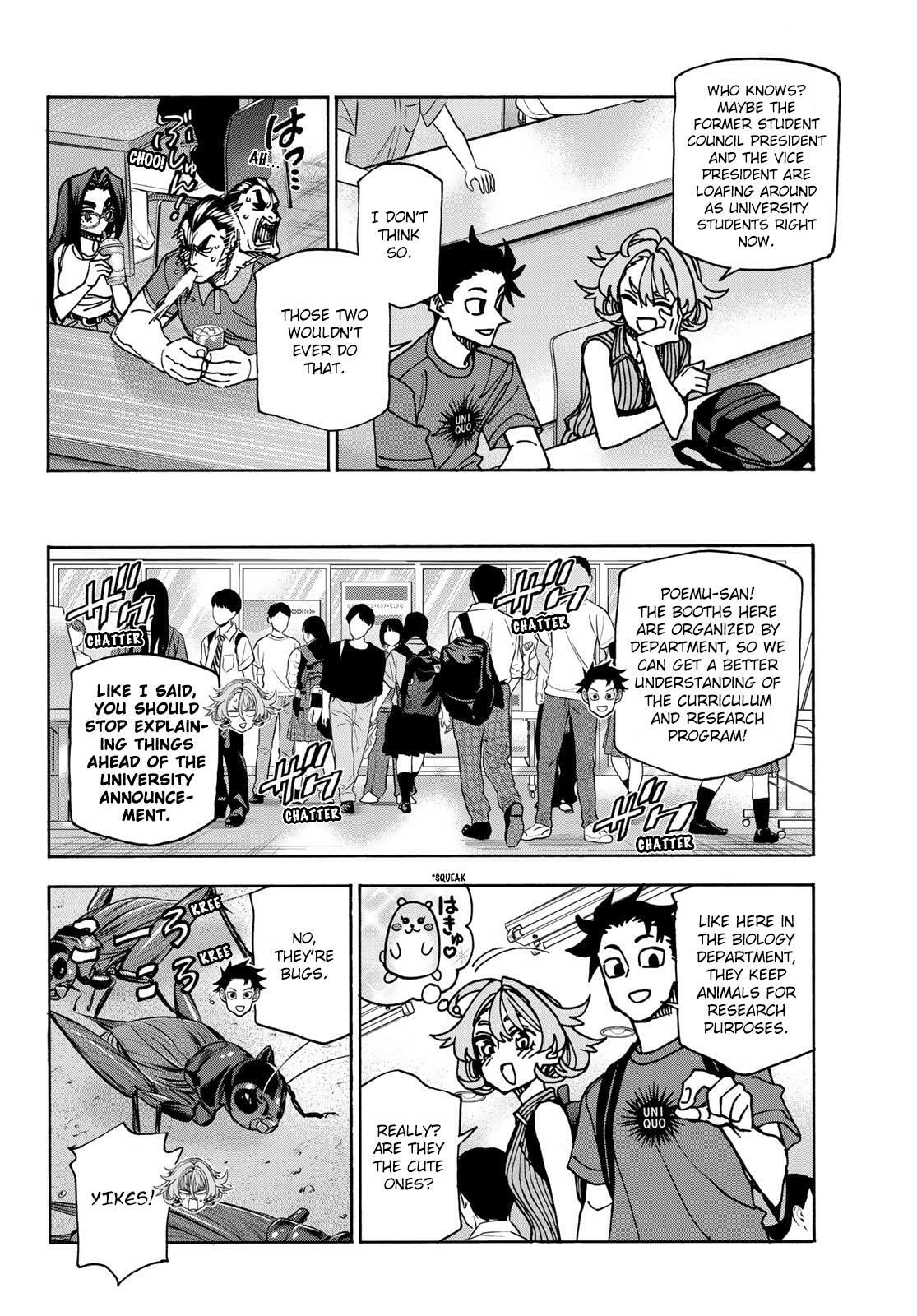 The Story Between a Dumb Prefect and a High School Girl with an Inappropriate Skirt Length Chapter 82 page 6 - 