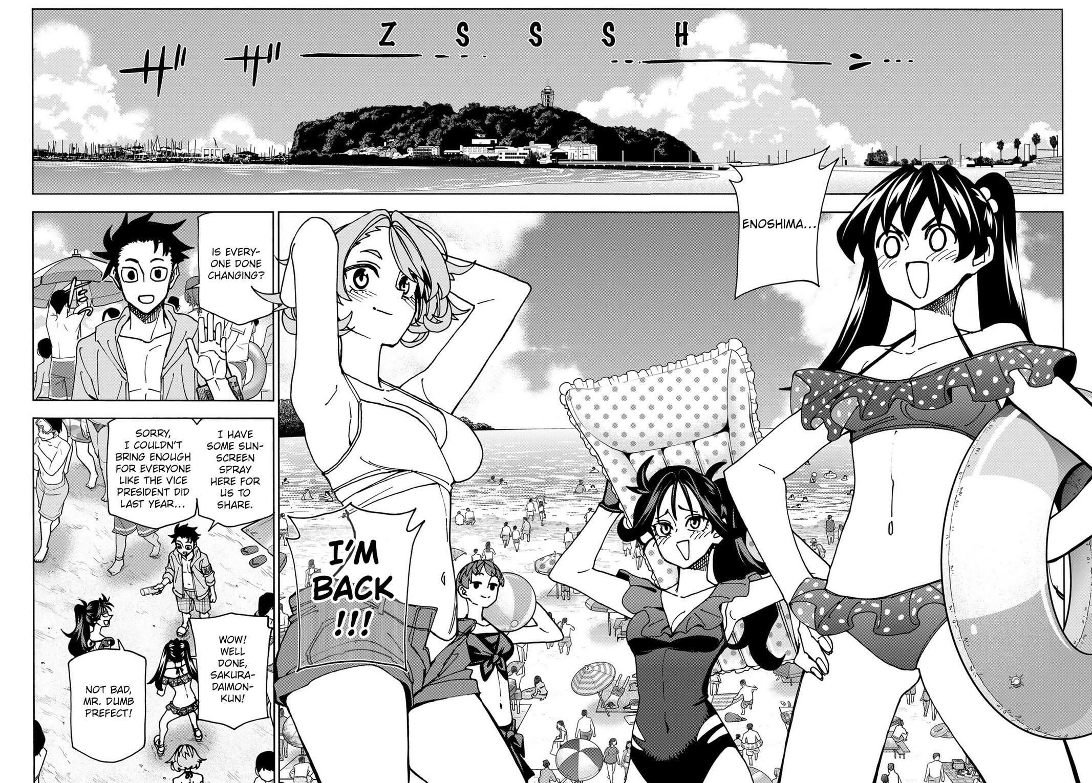 The Story Between a Dumb Prefect and a High School Girl with an Inappropriate Skirt Length Chapter 84 page 4 - 