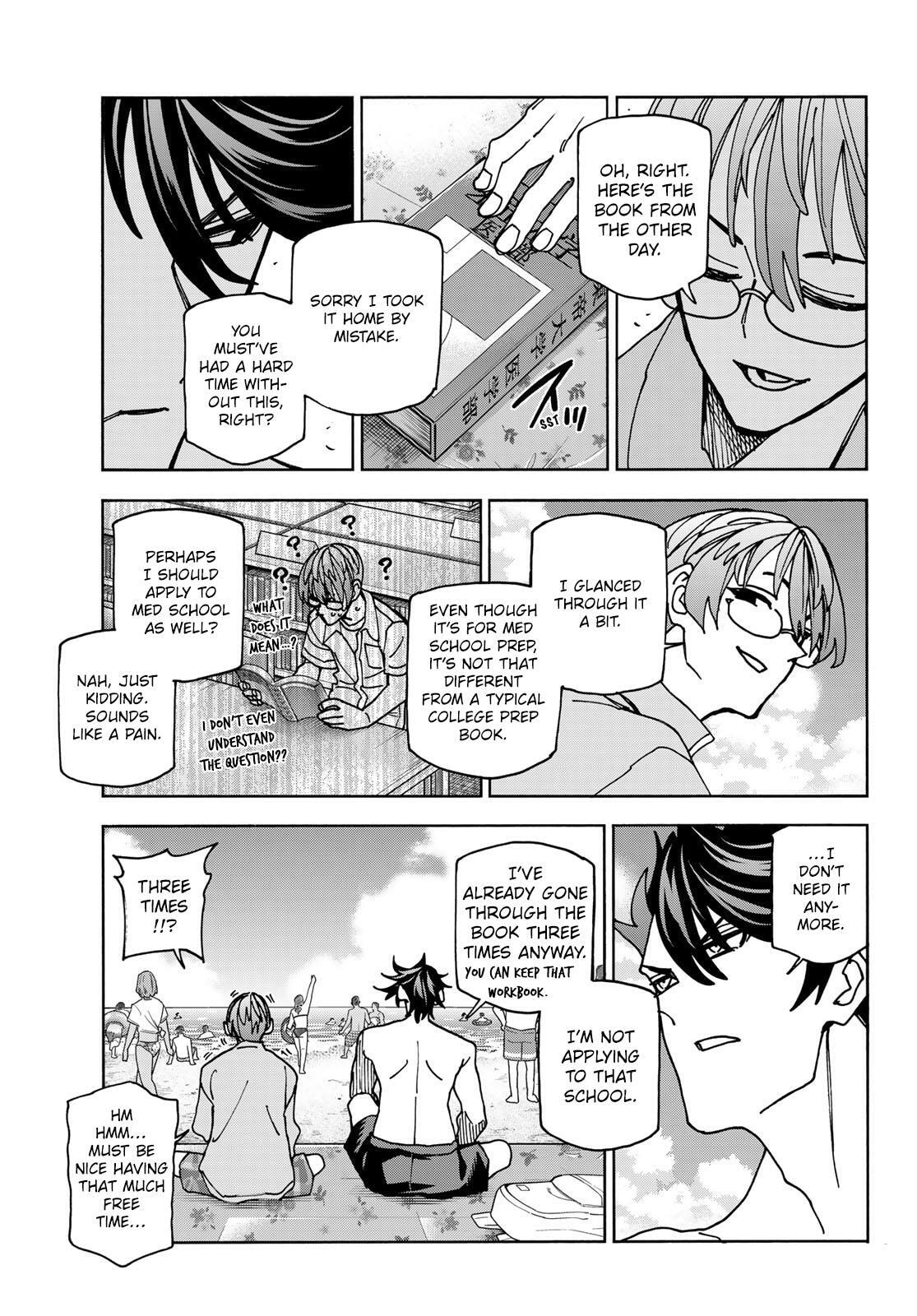 The Story Between a Dumb Prefect and a High School Girl with an Inappropriate Skirt Length Chapter 84 page 10 - 