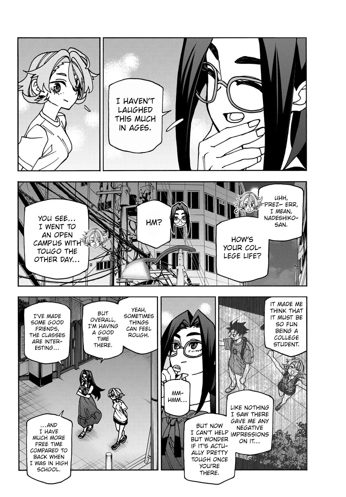 The Story Between a Dumb Prefect and a High School Girl with an Inappropriate Skirt Length Chapter 85 page 8 - 