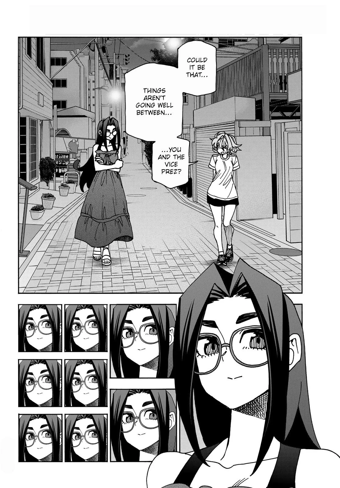 The Story Between a Dumb Prefect and a High School Girl with an Inappropriate Skirt Length Chapter 85 page 10 - 