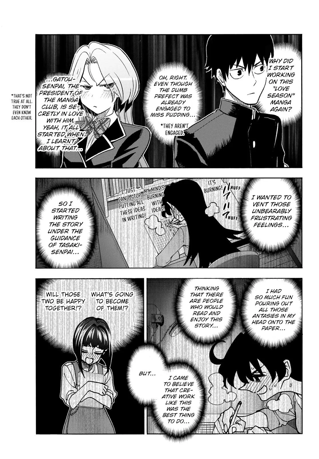 The Story Between a Dumb Prefect and a High School Girl with an Inappropriate Skirt Length Chapter 86 page 13 - 