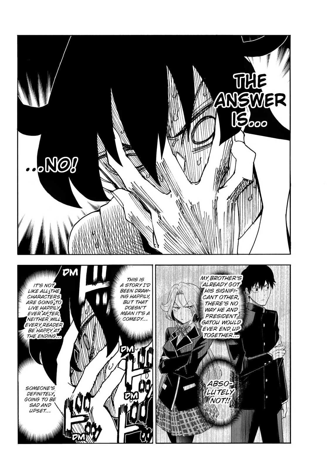 The Story Between a Dumb Prefect and a High School Girl with an Inappropriate Skirt Length Chapter 86 page 14 - 