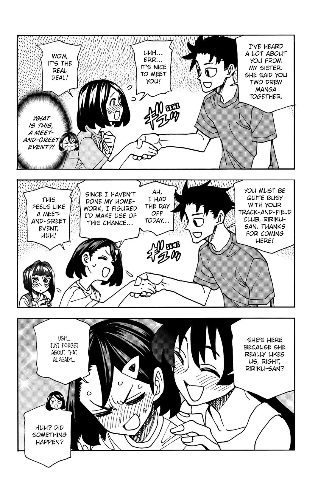 The Story Between a Dumb Prefect and a High School Girl with an Inappropriate Skirt Length Chapter 86 page 8 - 
