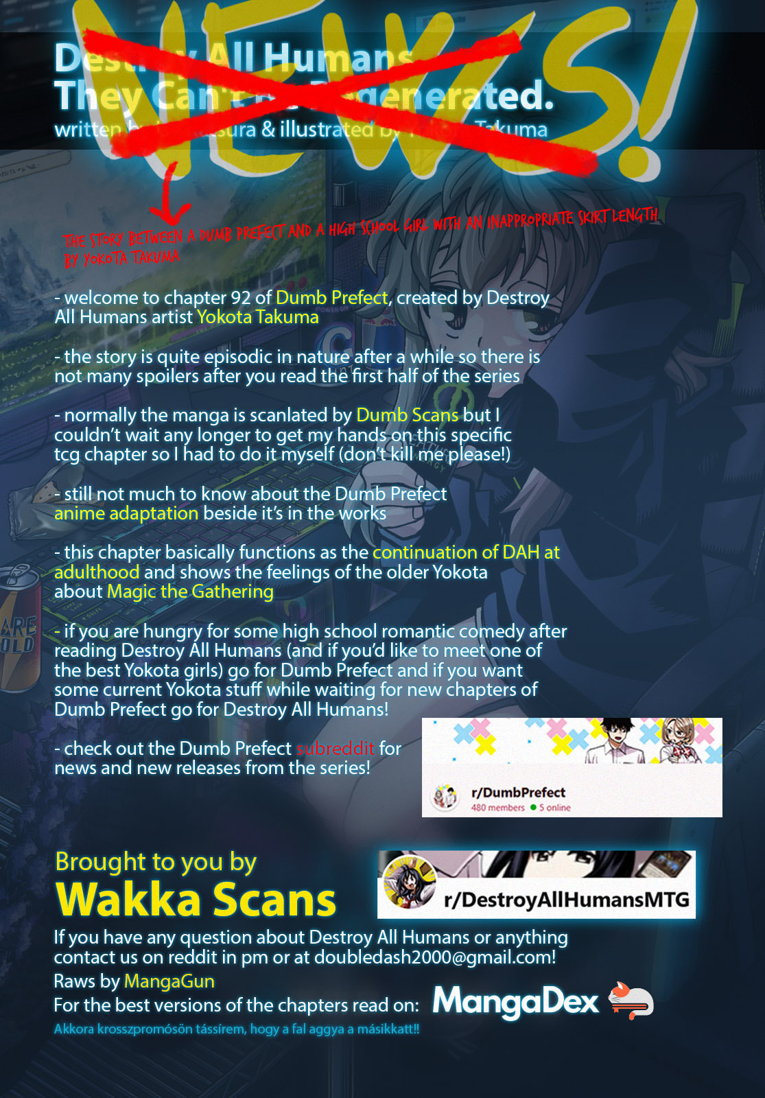 The Story Between a Dumb Prefect and a High School Girl with an Inappropriate Skirt Length Chapter 92 page 1 - 
