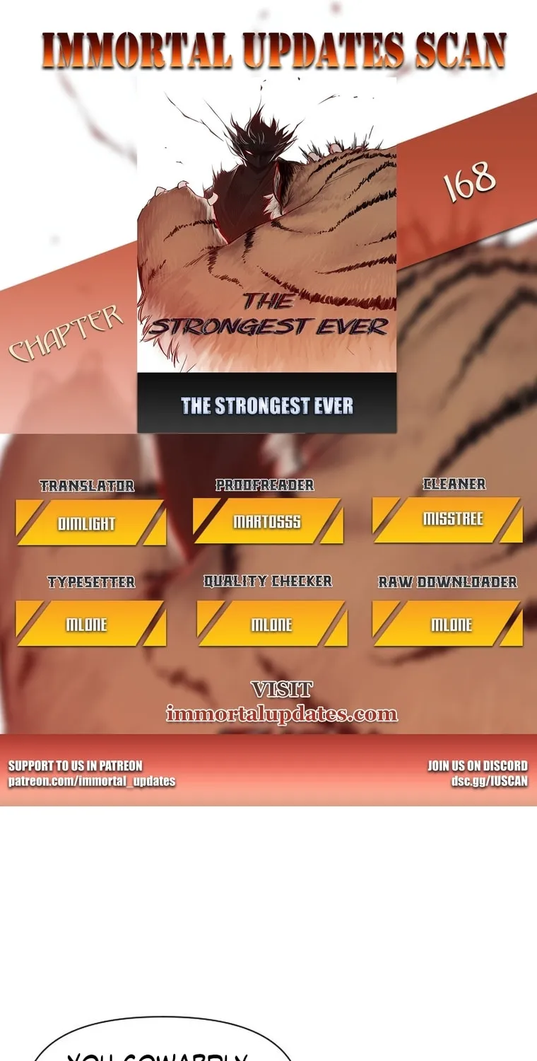 The Strongest Ever Chapter 168 page 1 - 