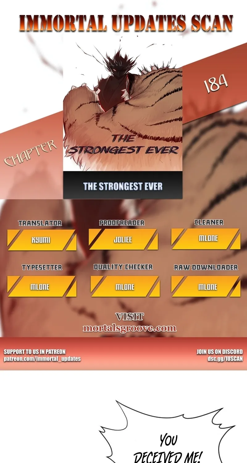 The Strongest Ever Chapter 184 page 1 - 