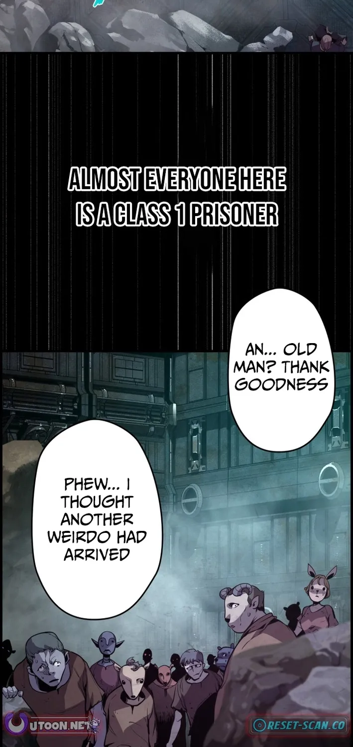 The Strongest Old Prisoner Survives Again Today Chapter 1 page 77 - 