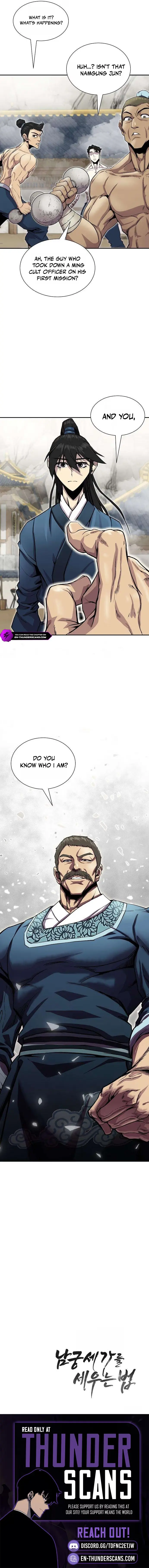 The Sword Emperor’s Rise of Namgung Chapter 17 page 10 - 