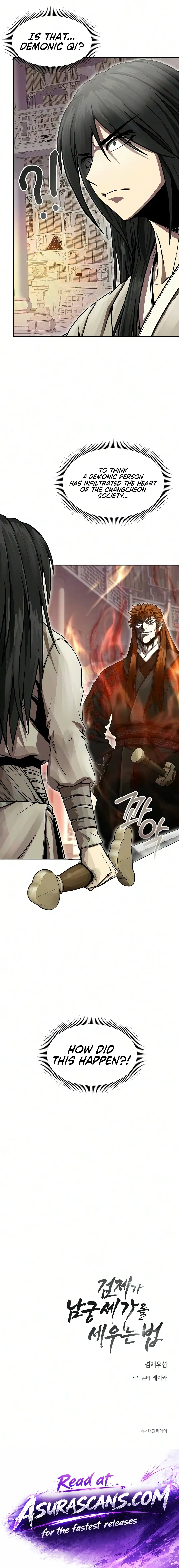 The Sword Emperor’s Rise of Namgung Chapter 5 page 21 - 