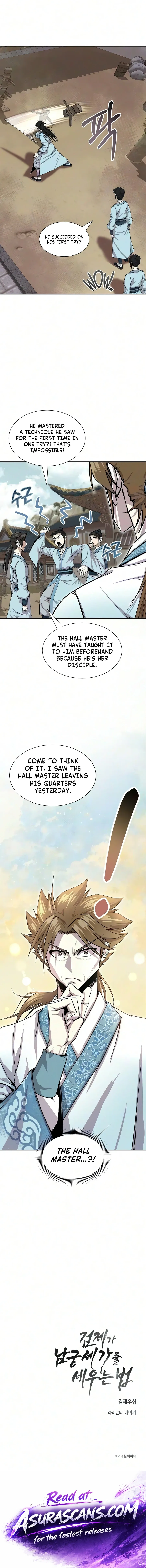 The Sword Emperor’s Rise of Namgung Chapter 9 page 20 - 