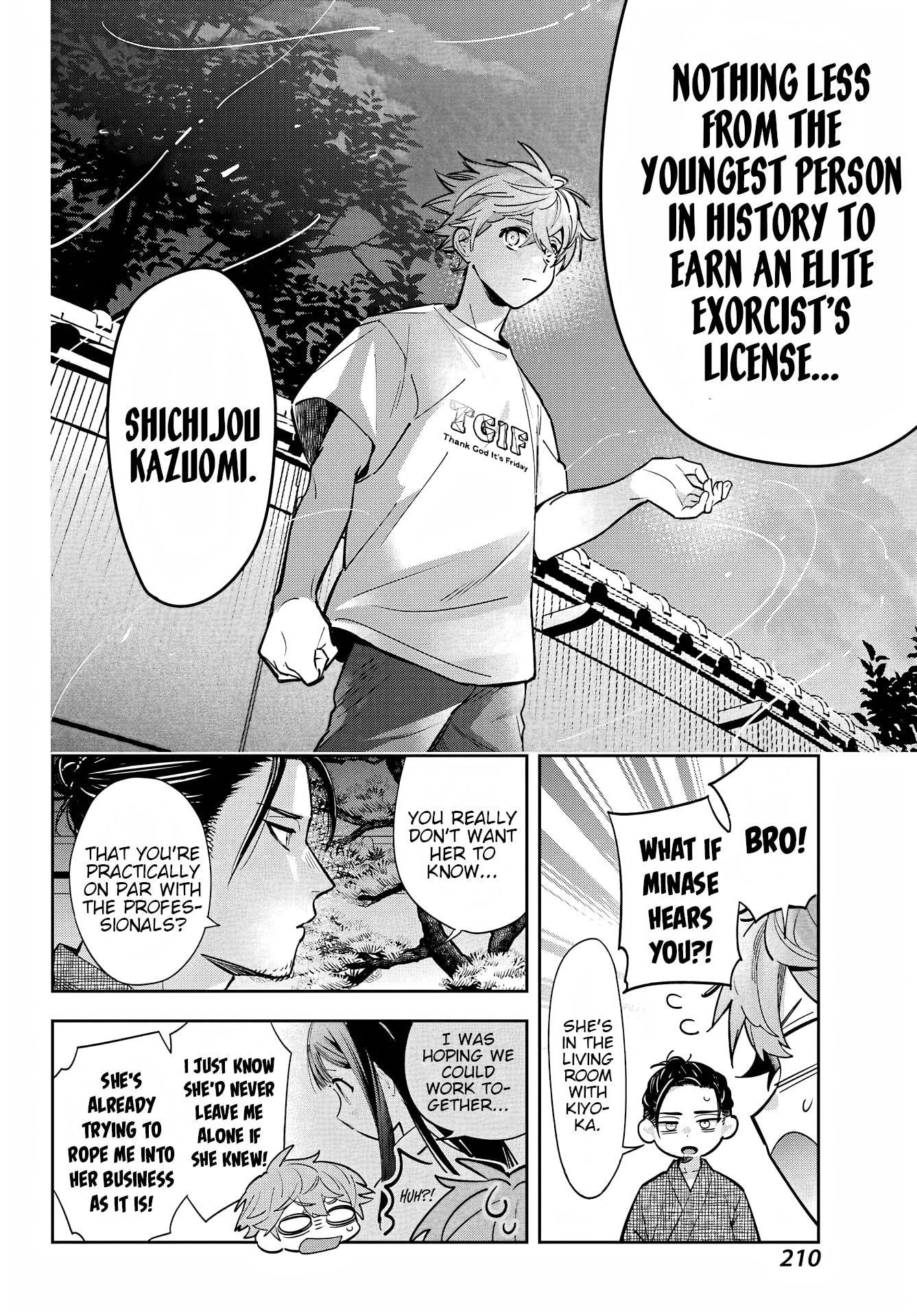 The Thread User of the Shichijou Family ~The Genius Sorcerer Who Wants to Live Normally Starts Exterminating Youkai with an Uninvited Apprentice~ Chapter 1 page 39 - 