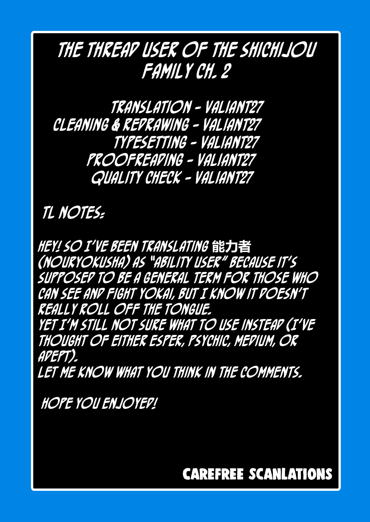 The Thread User of the Shichijou Family ~The Genius Sorcerer Who Wants to Live Normally Starts Exterminating Youkai with an Uninvited Apprentice~ Chapter 2 page 41 - 