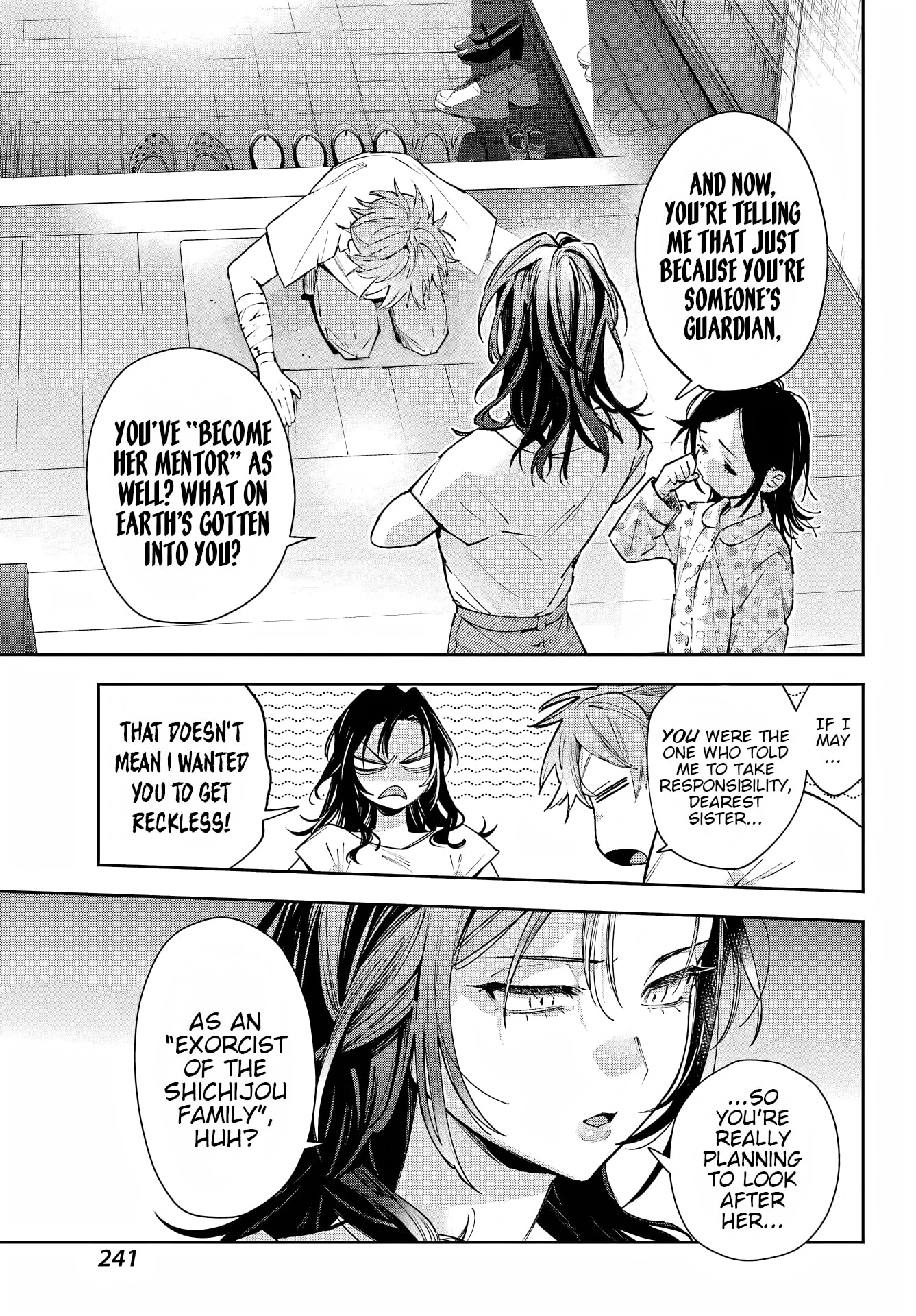 The Thread User of the Shichijou Family ~The Genius Sorcerer Who Wants to Live Normally Starts Exterminating Youkai with an Uninvited Apprentice~ Chapter 4 page 3 - 