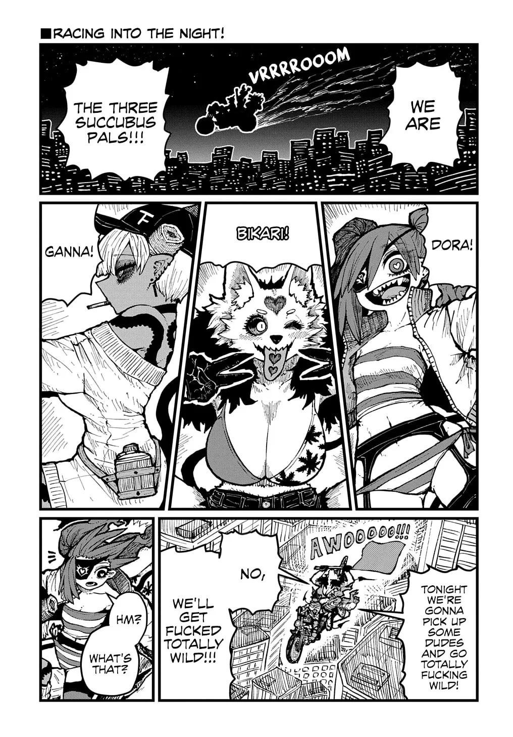 The Three Succubus Pals with a Baby Chapter 0 page 1 - 