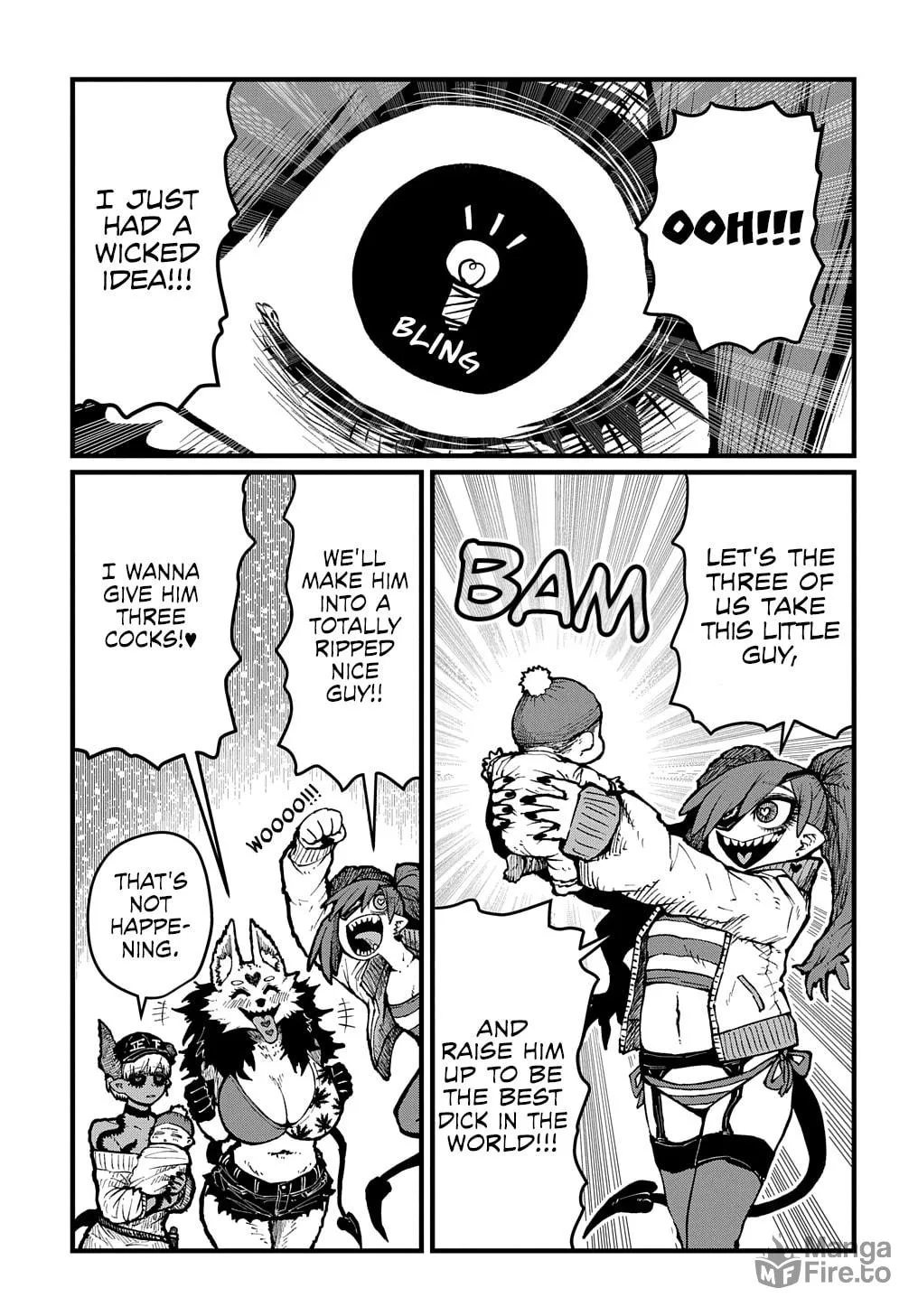The Three Succubus Pals with a Baby Chapter 0 page 3 - 