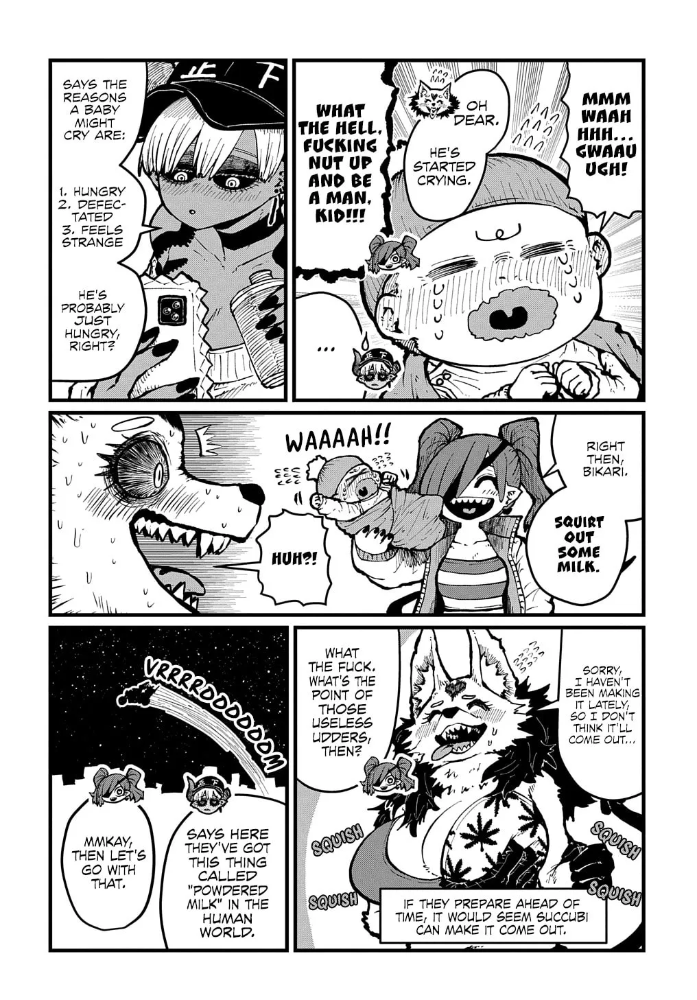 The Three Succubus Pals with a Baby Chapter 0 page 4 - 