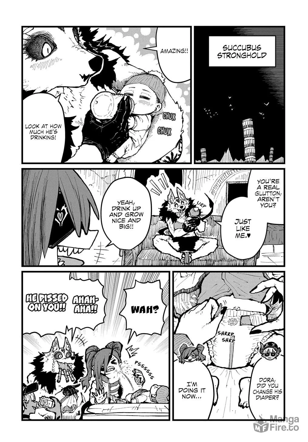 The Three Succubus Pals with a Baby Chapter 0 page 6 - 