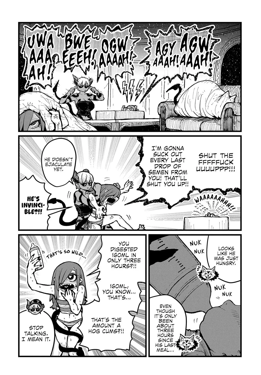 The Three Succubus Pals with a Baby Chapter 0 page 8 - 