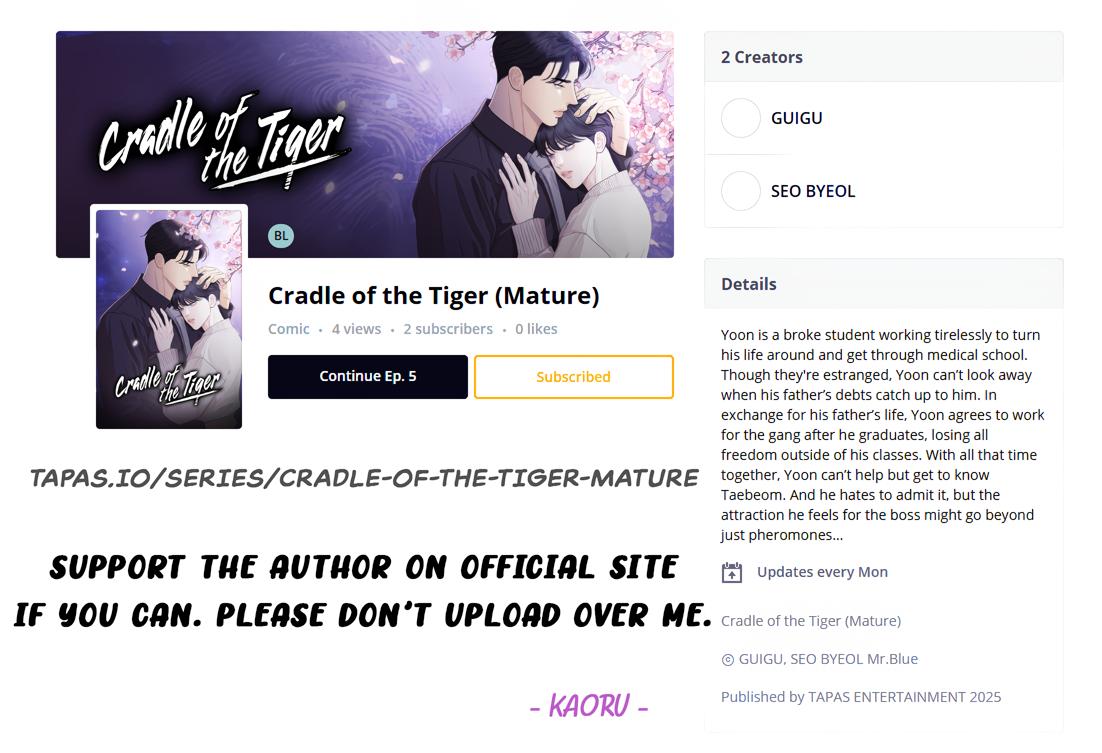 The Tiger's Cradle Chapter 49 page 34 - 