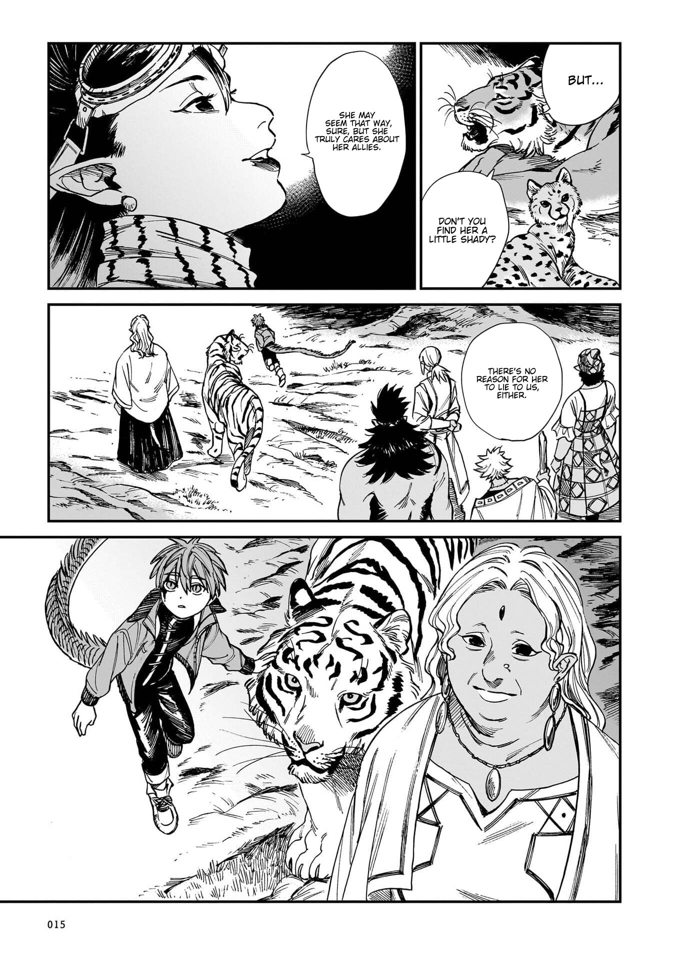The Tiger Won't Eat the Dragon Yet. Chapter 33 page 14 - 
