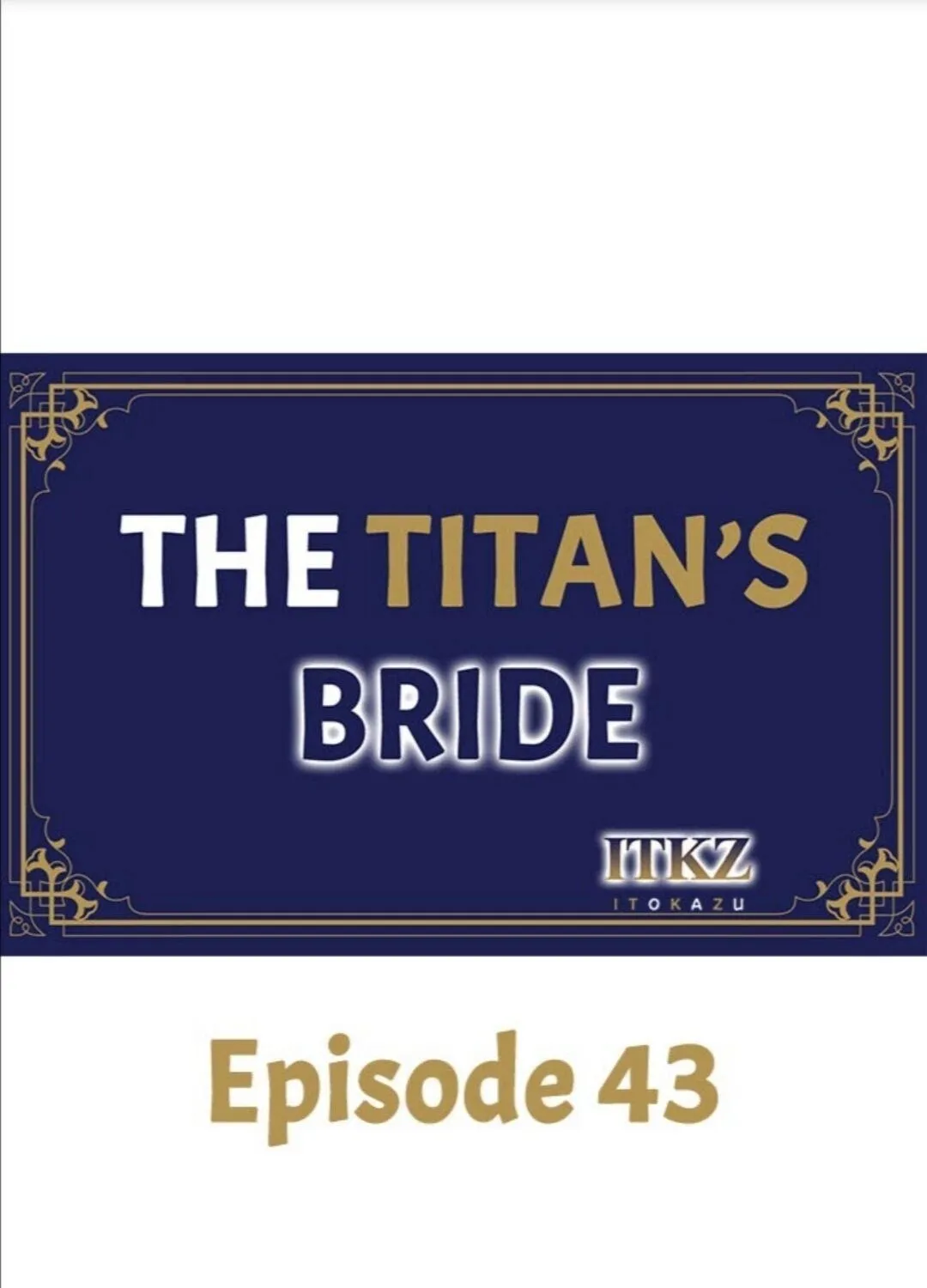 The Titan's bride Chapter 43 page 1 - 