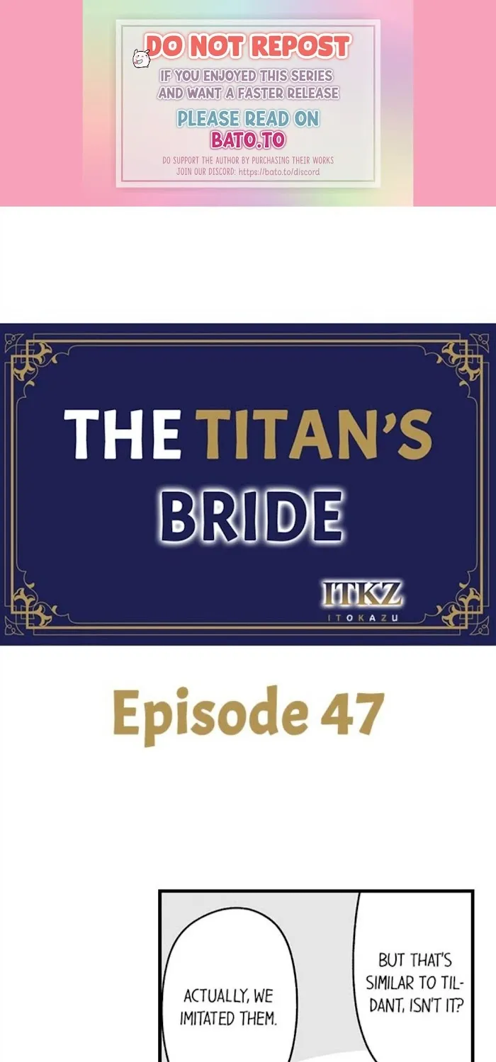 The Titan's bride Chapter 47 page 1 - 