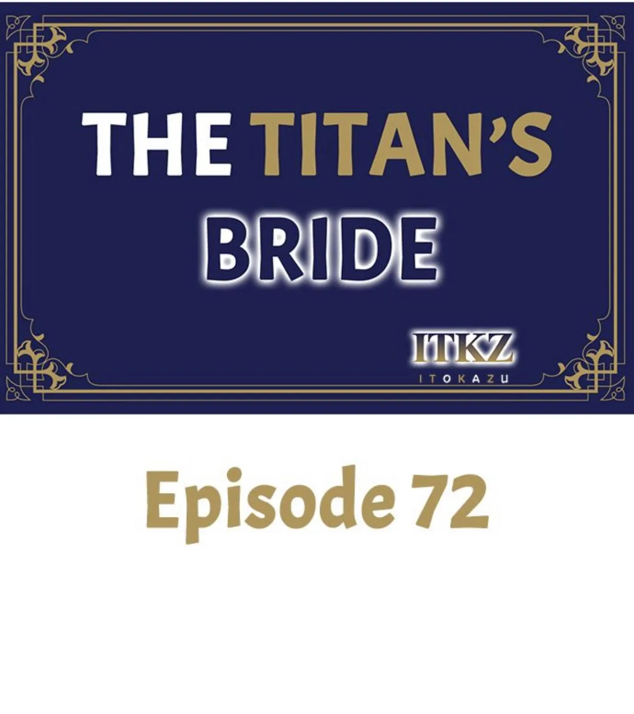 The Titan's bride Chapter 72 page 1 - 