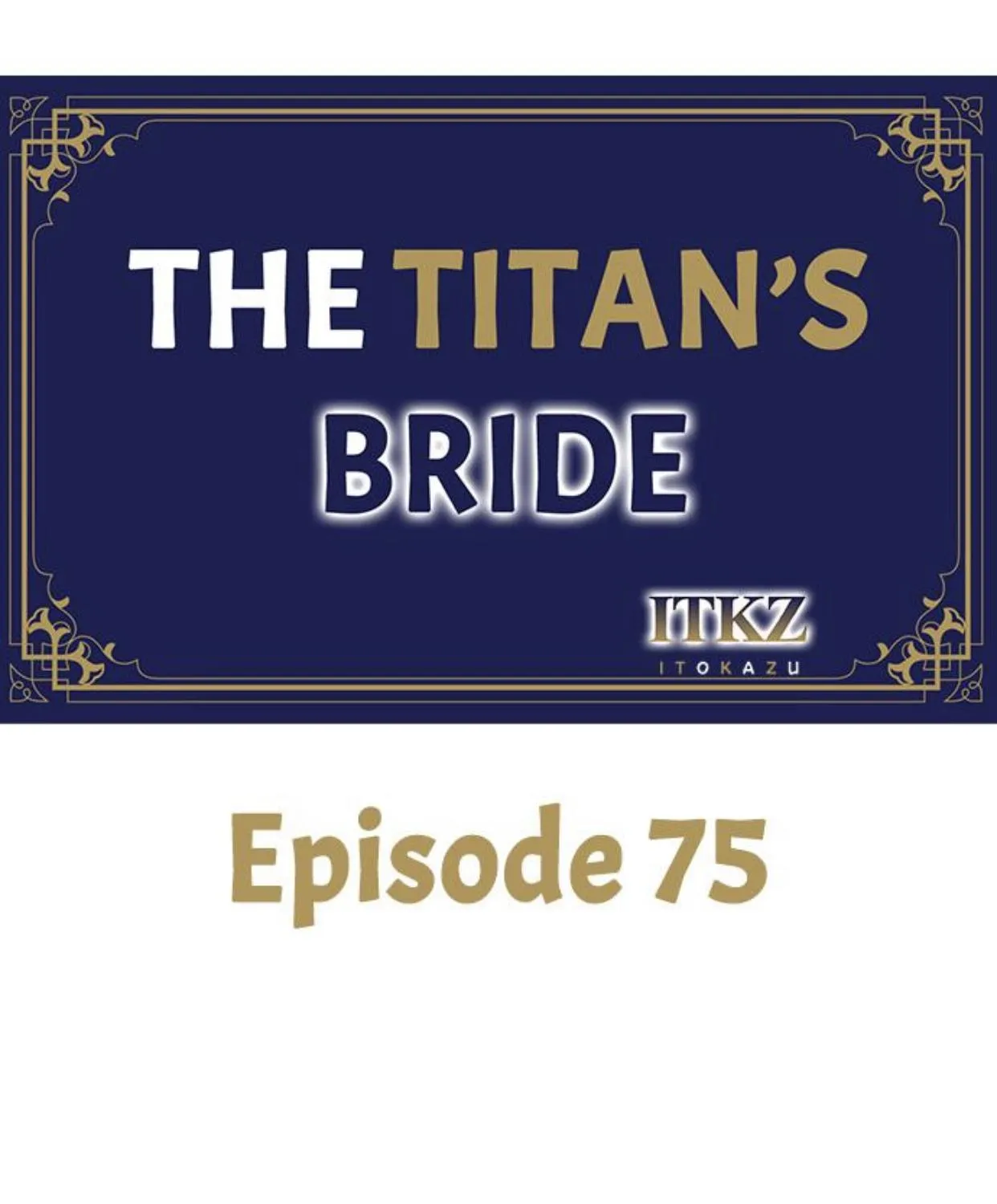 The Titan's bride Chapter 75 page 1 - 