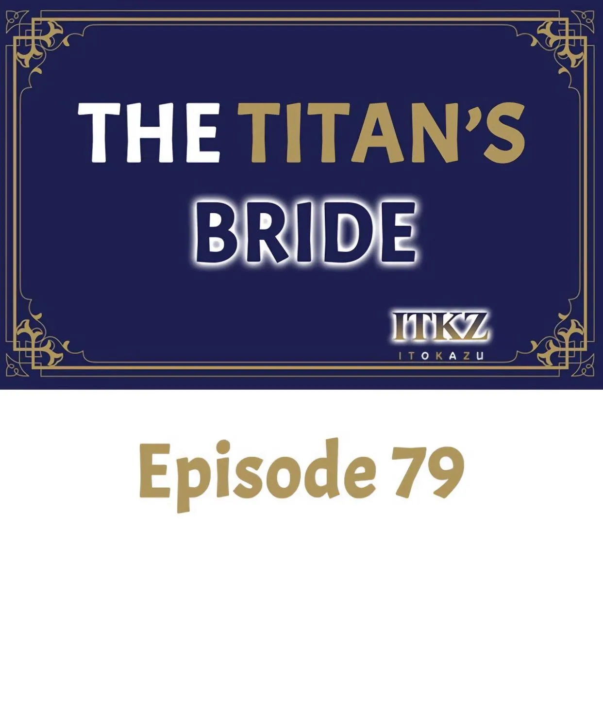 The Titan's bride Chapter 79 page 1 - 
