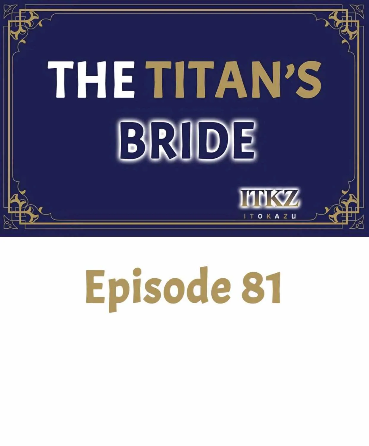 The Titan's bride Chapter 81 page 1 - 