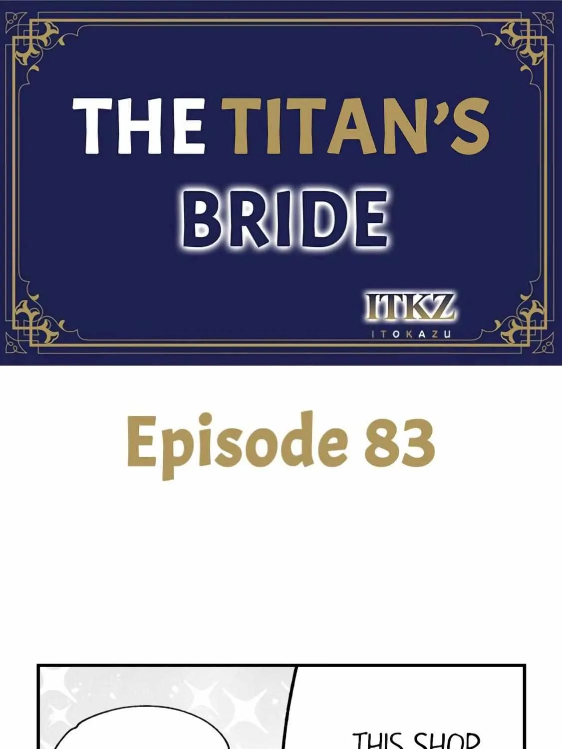 The Titan's bride Chapter 83 page 1 - 