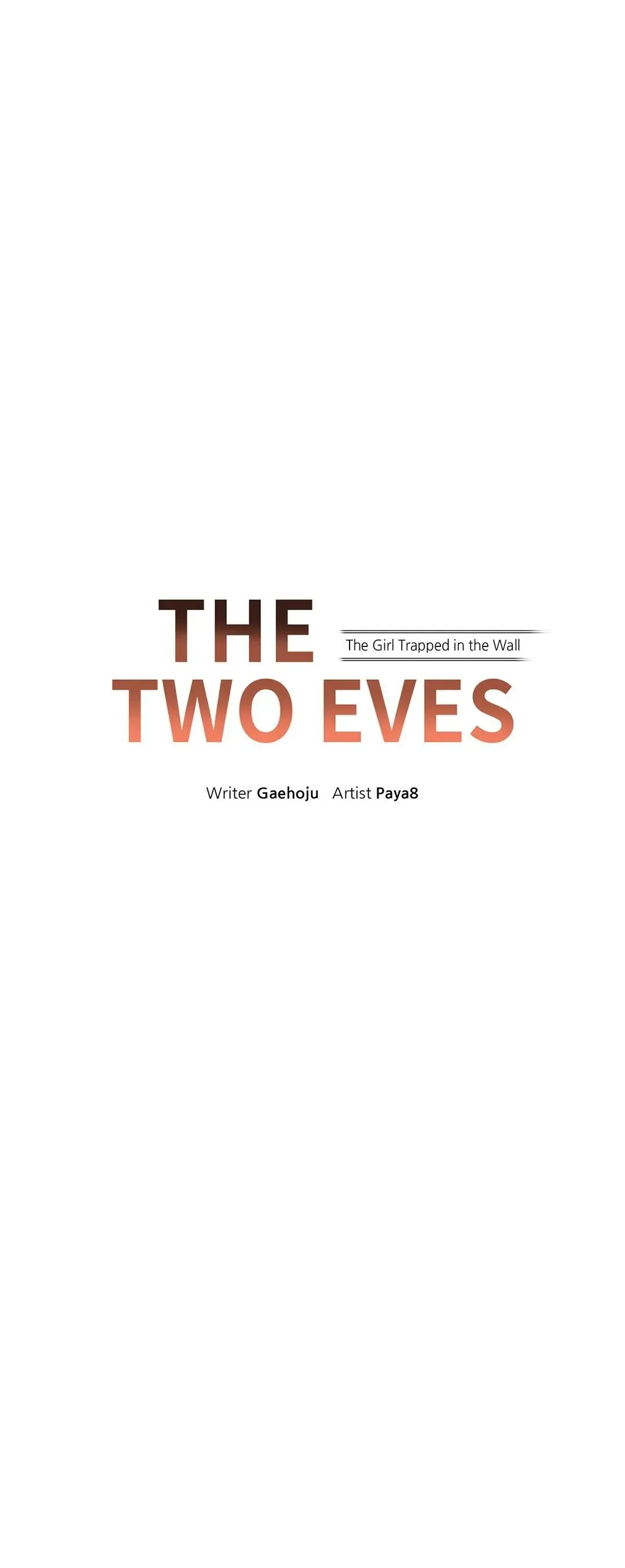The Two Eves: The Girl Trapped in the Wall Chapter 15 page 6 - 