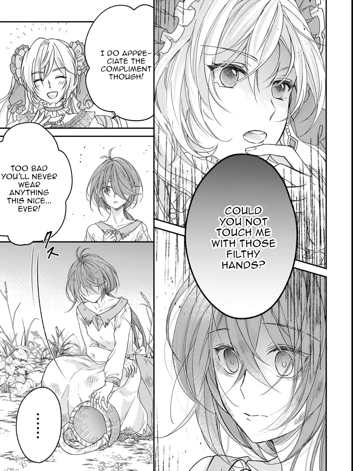 The unloved girl, who scorned for her filth and disgrace, until the day she finds happiness Chapter 1 page 20 - 