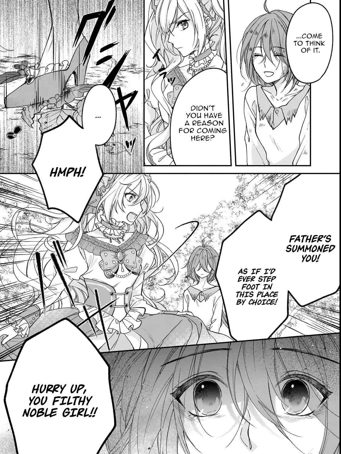 The unloved girl, who scorned for her filth and disgrace, until the day she finds happiness Chapter 1 page 22 - 