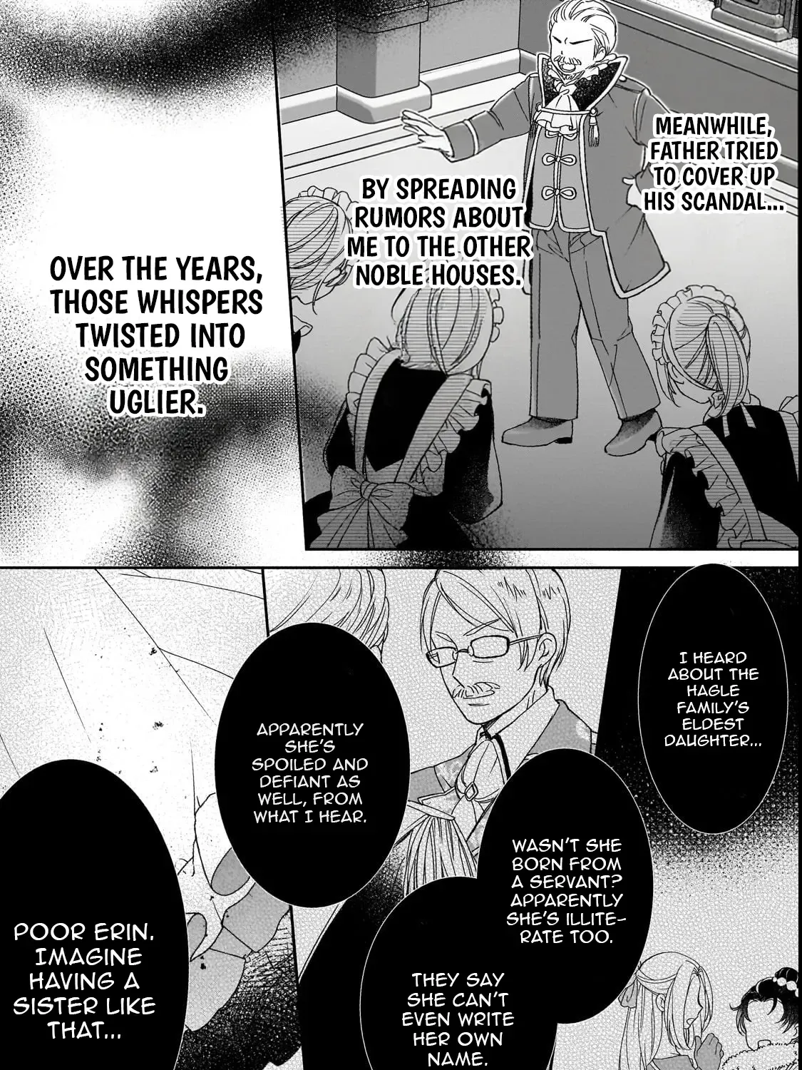 The unloved girl, who scorned for her filth and disgrace, until the day she finds happiness Chapter 1 page 28 - 
