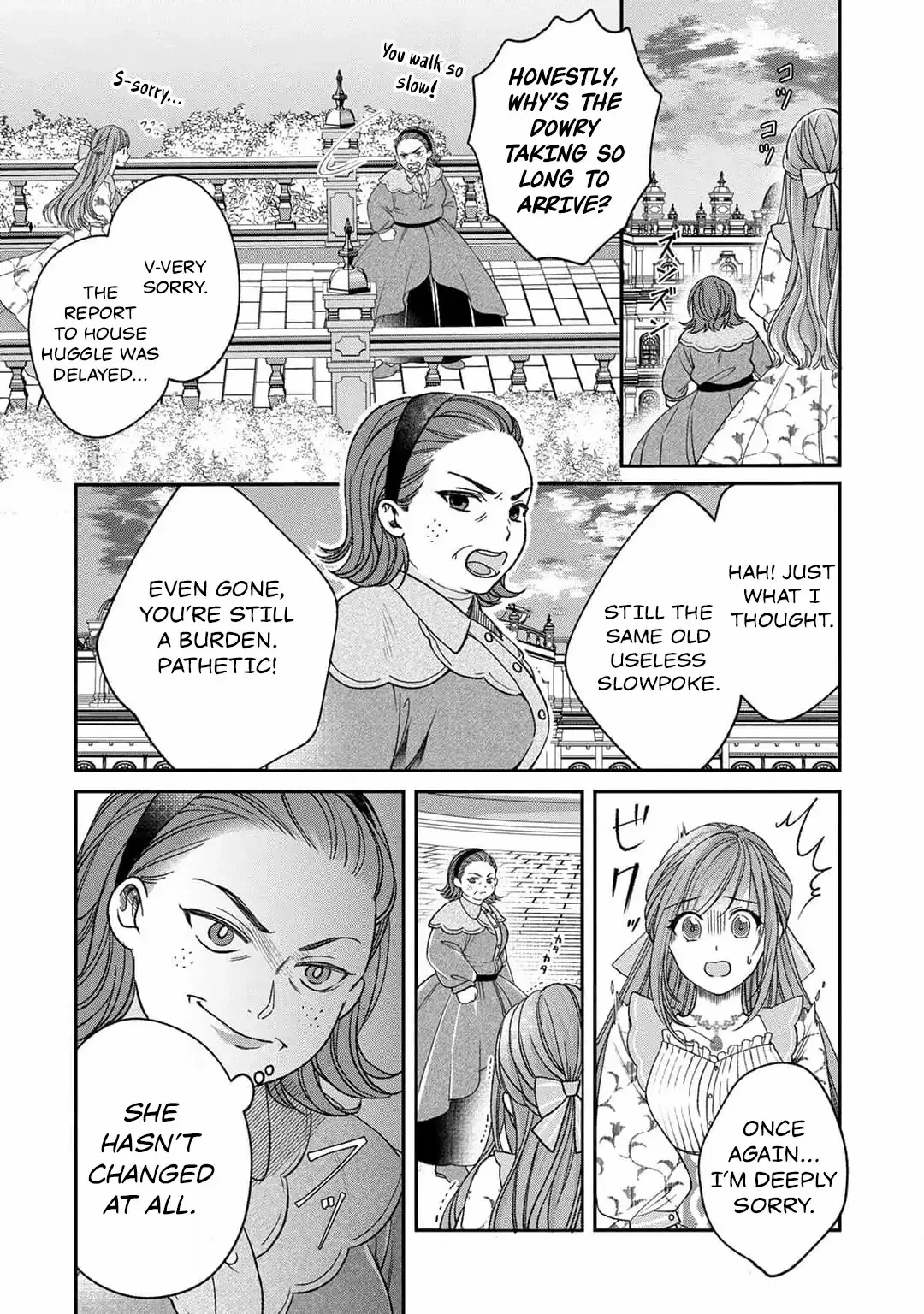 The unloved girl, who scorned for her filth and disgrace, until the day she finds happiness Chapter 14 page 13 - 