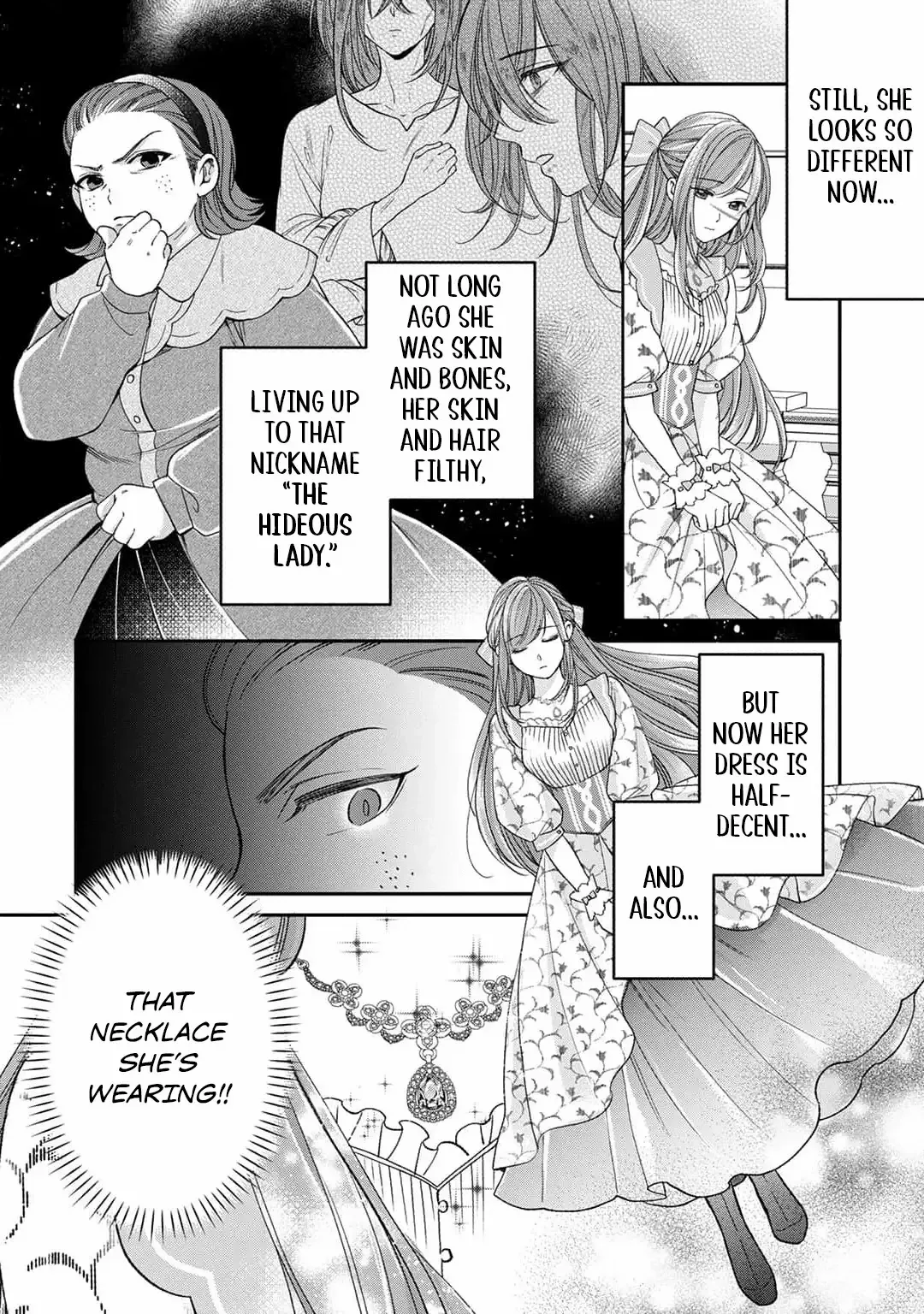 The unloved girl, who scorned for her filth and disgrace, until the day she finds happiness Chapter 14 page 15 - 