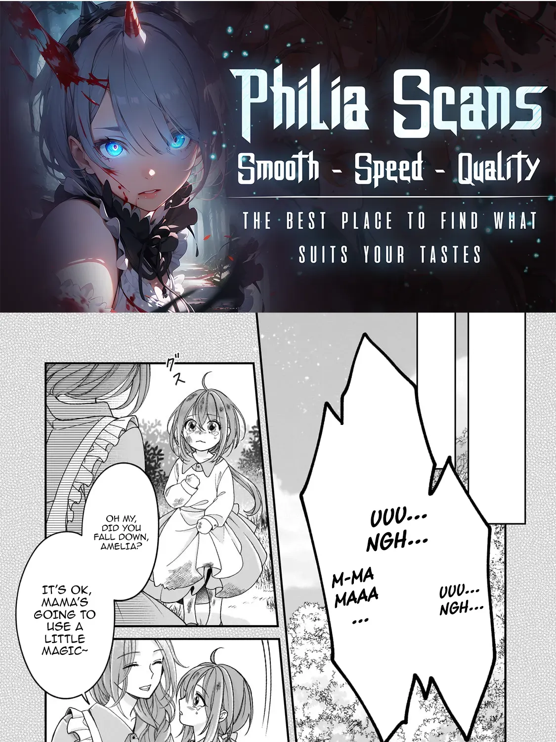 The unloved girl, who scorned for her filth and disgrace, until the day she finds happiness Chapter 4 page 1 - 
