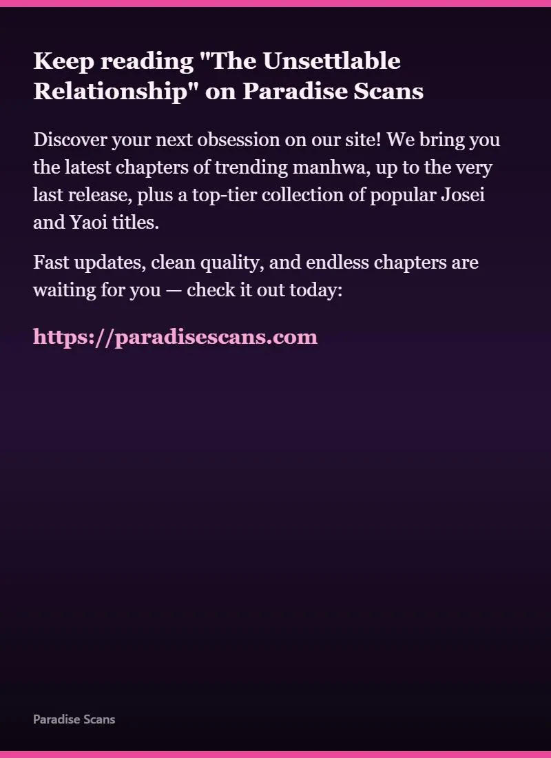 The Unsettlable Relationship Chapter 7 page 9 - 