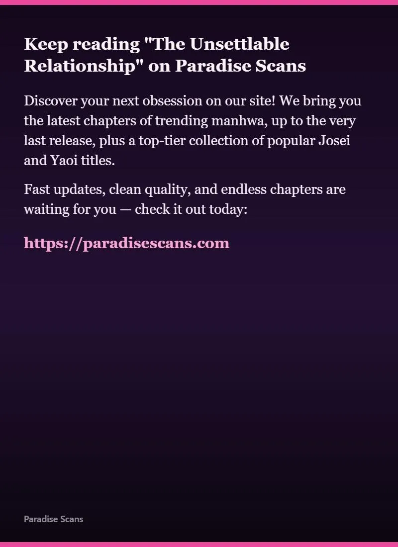 The Unsettlable Relationship Chapter 8 page 9 - 