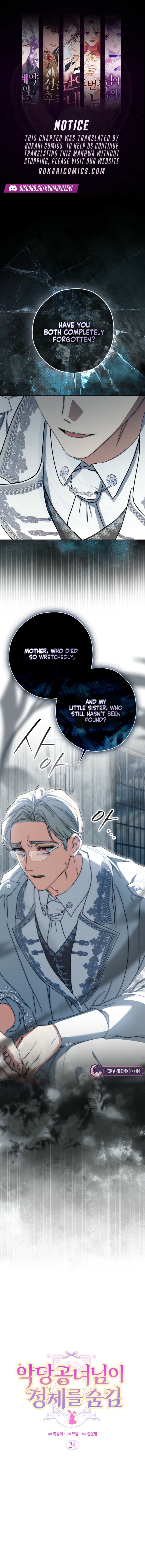 The Villainess Duke Lady Hides Her Identity Chapter 24 page 1 - 