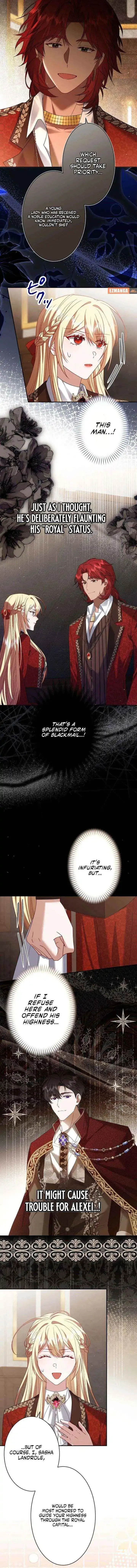 The Villainess Who Absolutely Wants to Break Off Her Engagement Can't Escape the Muscle Brain Prince Chapter 30 page 6 - 